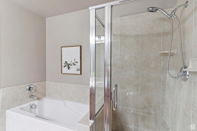 164 S 2875 W, West Point, UT 84015 - bathroom featuring a stall shower and a bath