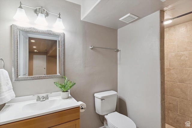 164 S 2875 W, West Point, UT 84015 - full bathroom featuring vanity and tiled shower