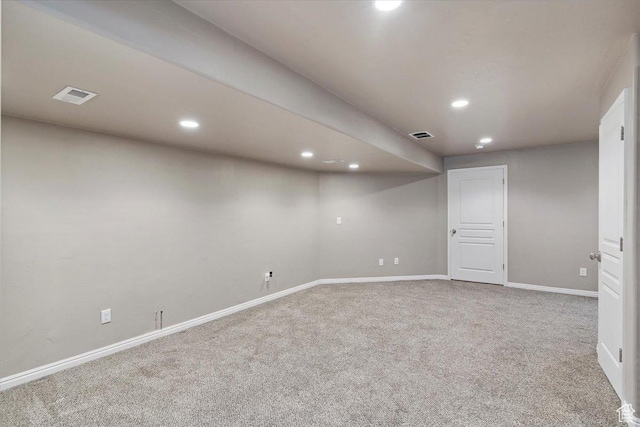 164 S 2875 W, West Point, UT 84015 - finished below grade area with carpet floors and recessed lighting