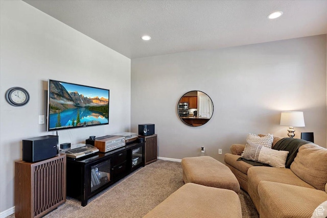 164 S 2875 W, West Point, UT 84015 - living area featuring light carpet and recessed lighting
