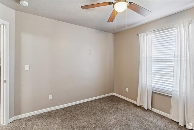 164 S 2875 W, West Point, UT 84015 - empty room featuring a smoke detector, carpet flooring, and a ceiling fan