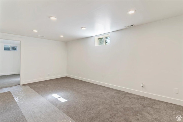 178 Country Club Dr, South Ogden, UT 84405 - carpeted empty room with recessed lighting