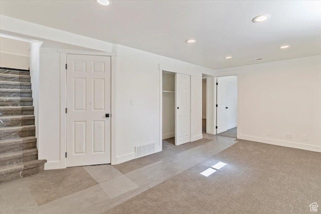 178 Country Club Dr, South Ogden, UT 84405 - unfurnished bedroom featuring carpet floors, recessed lighting, and a closet