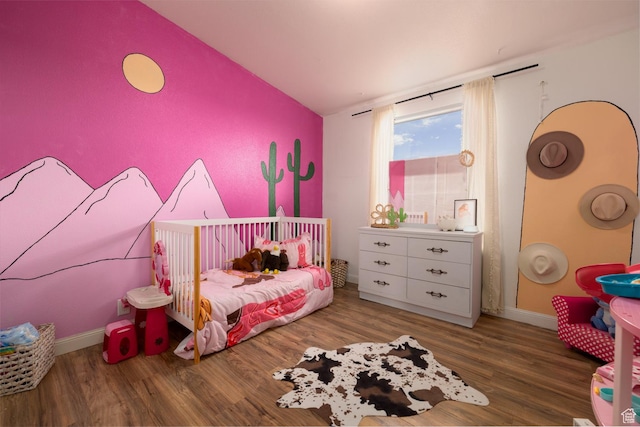 170 S 20300 W, Duchesne, UT 84021 - bedroom with wood finished floors and lofted ceiling