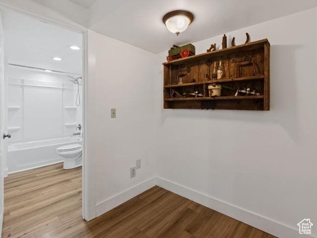 466 E 3460 N, North Ogden, UT 84414 - spare room with wood finished floors