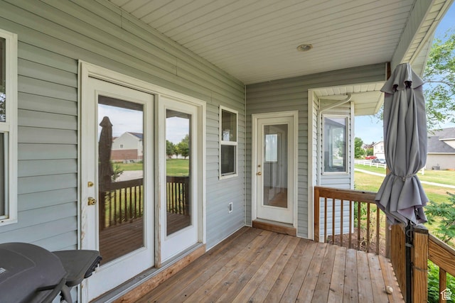 1430 S Heather Ln, Syracuse, UT 84075 - view of wooden deck
