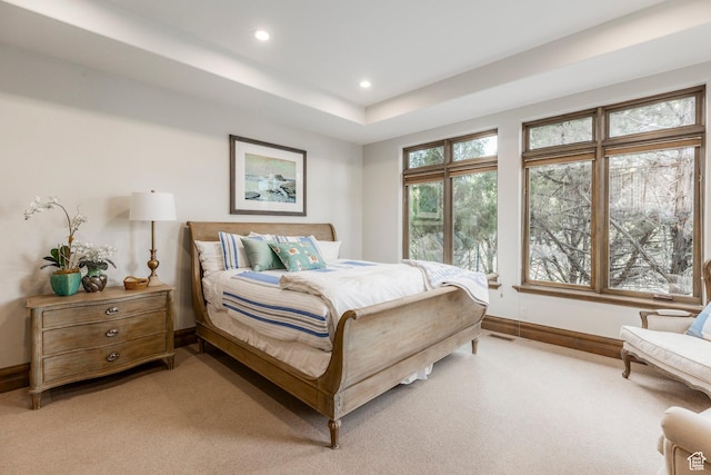 223 N Ibapah Peak Dr, Heber City, UT 84032 - bedroom featuring recessed lighting and light colored carpet