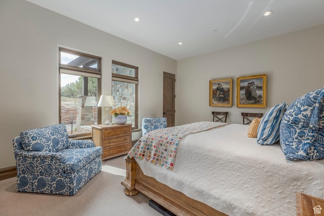 223 N Ibapah Peak Dr, Heber City, UT 84032 - bedroom featuring carpet flooring and recessed lighting
