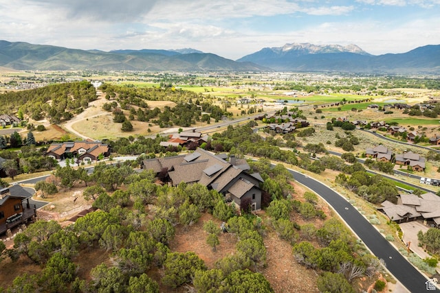 223 N Ibapah Peak Dr, Heber City, UT 84032 - aerial view of property's location featuring nearby suburban area