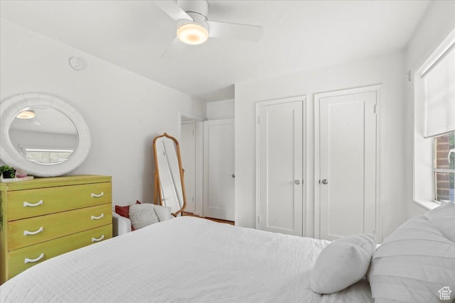 777 E 2nd Ave Unit 3, Salt Lake City, UT 84103 - bedroom with a ceiling fan