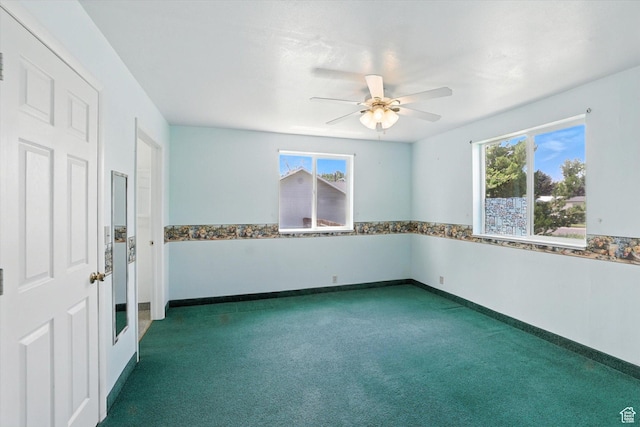 390 N 400 W, Malad City, ID 83252 - carpeted empty room with a ceiling fan and baseboards