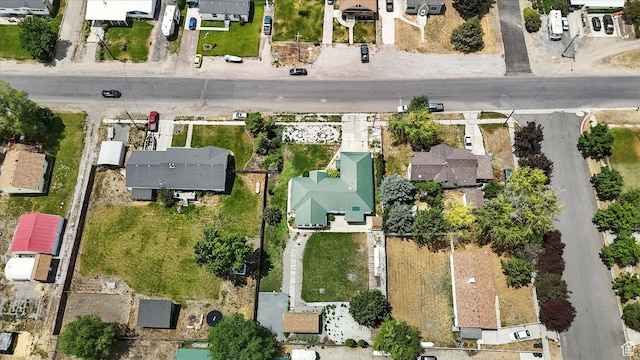 390 N 400 W, Malad City, ID 83252 - aerial view of property's location with nearby suburban area