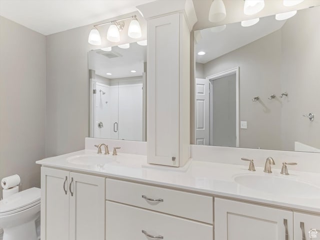2287 N 470 E, Provo, UT 84604 - bathroom with double vanity and a stall shower