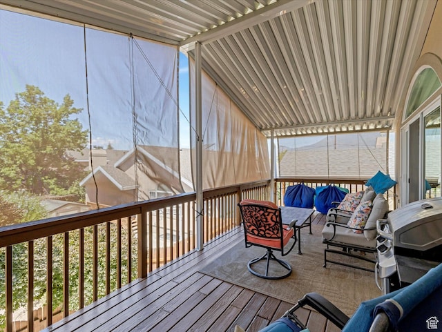 2287 N 470 E, Provo, UT 84604 - deck featuring an outdoor living space and grilling area