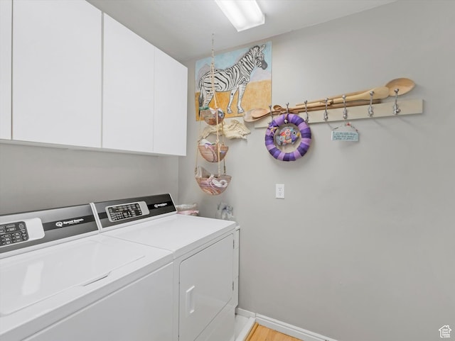 2287 N 470 E, Provo, UT 84604 - laundry area with independent washer and dryer, cabinet space, and light wood finished floors