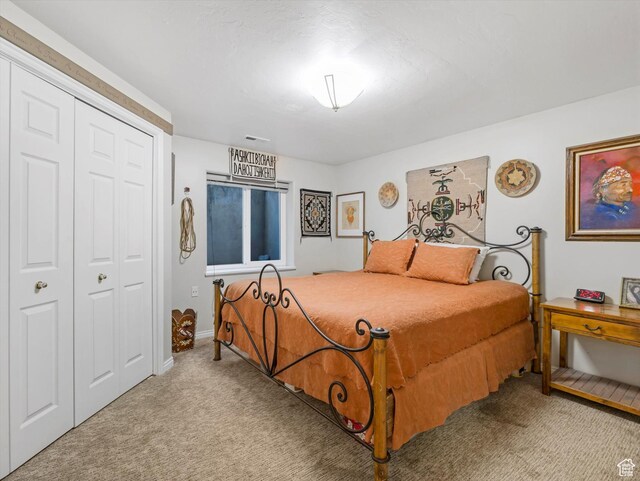 2287 N 470 E, Provo, UT 84604 - bedroom with light carpet and a closet