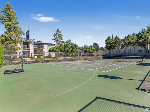 4856 S 1690 E # 88, Salt Lake City, UT 84117 - view of tennis court with community basketball court