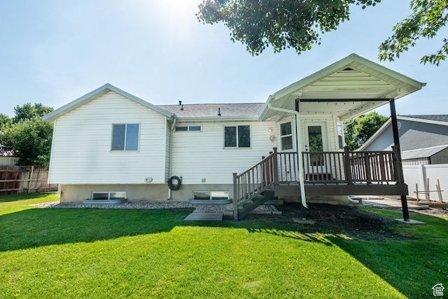 984 S 925 W, Woods Cross, UT 84087 - back of property with roof with shingles and a deck