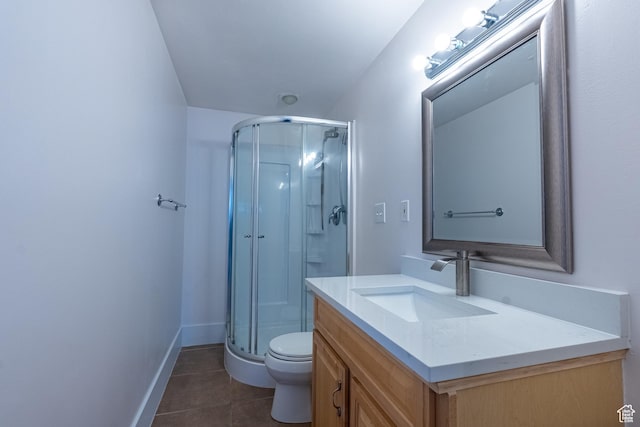 984 S 925 W, Woods Cross, UT 84087 - full bath with tile patterned flooring, vanity, and a shower stall