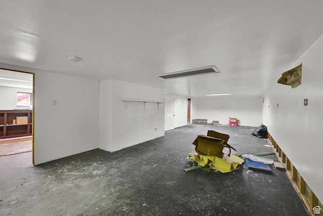 5577 W 4000 S, Hooper, UT 84315 - unfurnished room with unfinished concrete flooring and a smoke detector