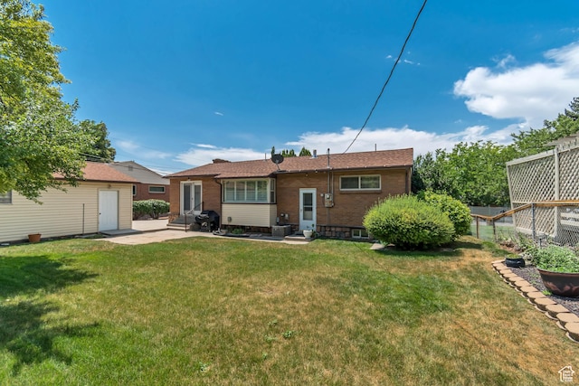 4269 S Vegas Way E, Holladay, UT 84124 - rear view of house with a patio area