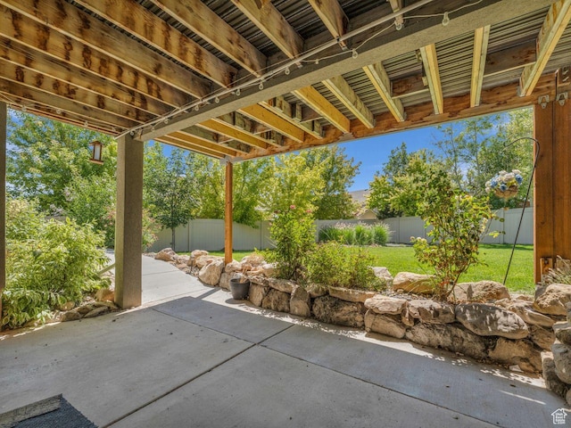 8503 S Spiral Jetty Cir W Unit 2083, West Jordan, UT 84081 - fenced backyard with a patio