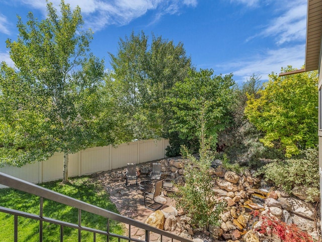 8503 S Spiral Jetty Cir W Unit 2083, West Jordan, UT 84081 - fenced yard featuring a patio