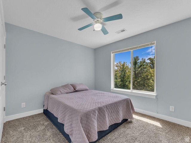 8503 S Spiral Jetty Cir W Unit 2083, West Jordan, UT 84081 - bedroom featuring carpet floors and ceiling fan