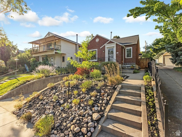 467 E 7th Ave N, Salt Lake City, UT 84103 - view of front of property with brick siding