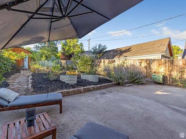 467 E 7th Ave N, Salt Lake City, UT 84103 - fenced backyard with a patio area