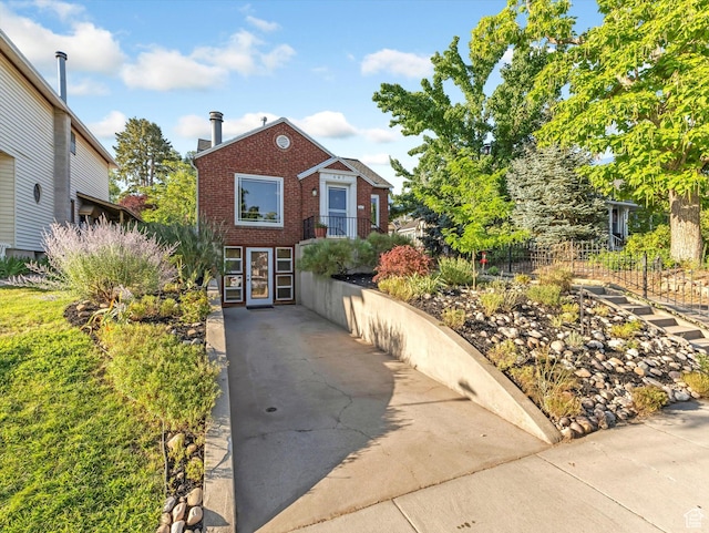 467 E 7th Ave N, Salt Lake City, UT 84103 - view of front facade with brick siding