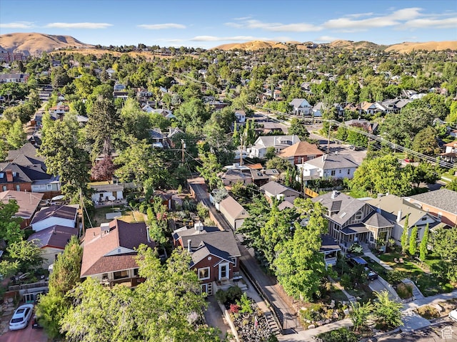 467 E 7th Ave N, Salt Lake City, UT 84103 - aerial view of residential area featuring a mountainous background