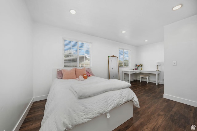 3142 S Sugar Bowl Ln, West Valley City, UT 84128 - bedroom featuring recessed lighting and wood finished floors