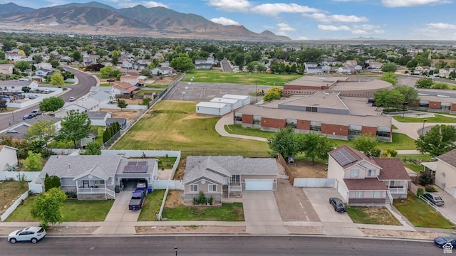 3142 S Sugar Bowl Ln, West Valley City, UT 84128 - aerial view of residential area with mountains