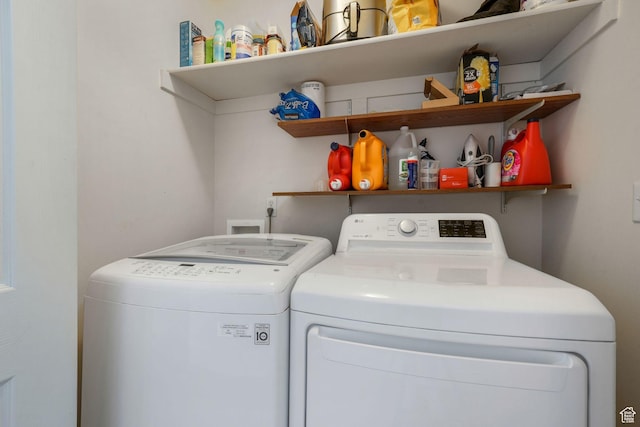 3142 S Sugar Bowl Ln, West Valley City, UT 84128 - washroom featuring separate washer and dryer