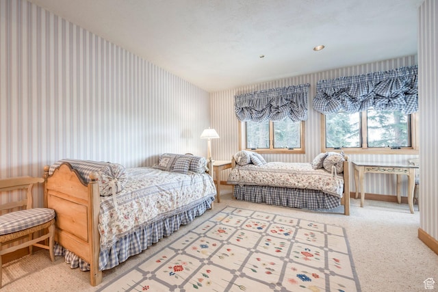 8200 Royal St Unit 43, Park City, UT 84060 - bedroom with wallpapered walls