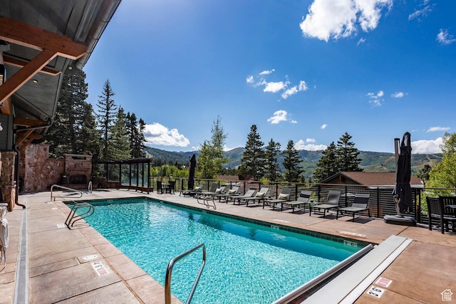 8200 Royal St Unit 43, Park City, UT 84060 - community pool featuring a mountain view