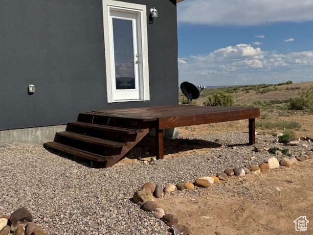 4058 E 5000 S, Vernal, UT 84078 - view of exterior entry featuring stucco siding