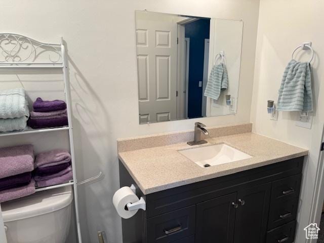4058 E 5000 S, Vernal, UT 84078 - half bath with vanity and toilet
