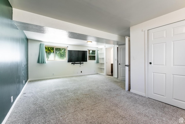 4287 W Stratus S, Kearns, UT 84118 - unfurnished living room with carpet and baseboards