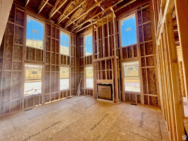 1632 W Canyon Rim Rd Unit 606, Lehi, UT 84043 - miscellaneous room featuring healthy amount of natural light and a towering ceiling