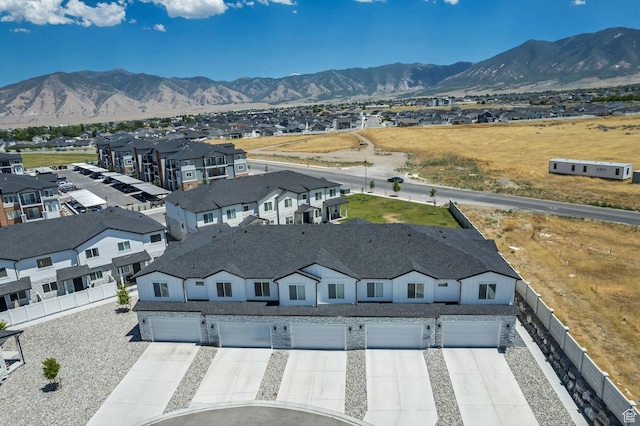 1162 N 550 W Unit 110, Tooele, UT 84074 - aerial view of residential area with mountains
