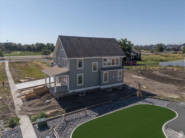 592 W Kennard Ln Unit 212, Farmington, UT 84025 - back of property featuring a shingled roof