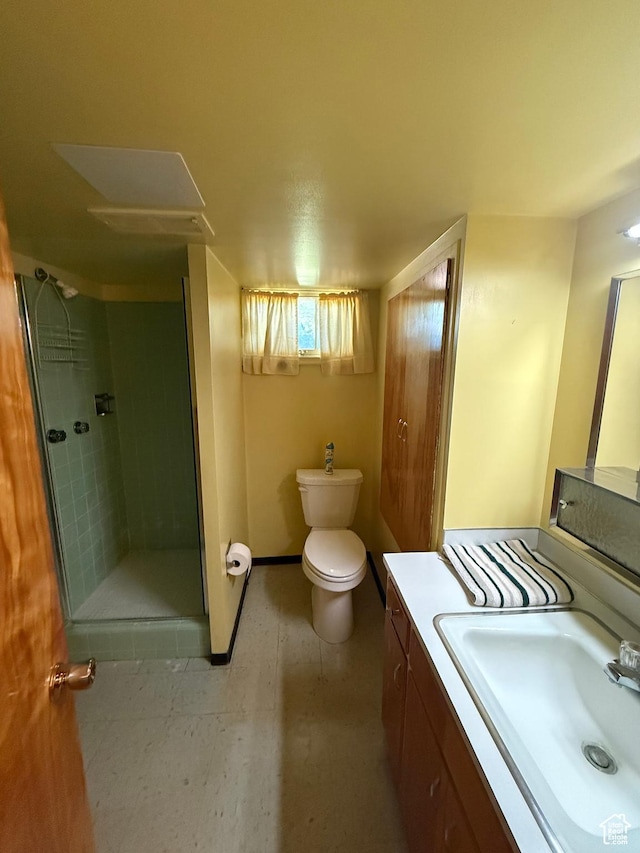 5166 S 2150 W, Roy, UT 84067 - full bathroom featuring vanity and a shower stall