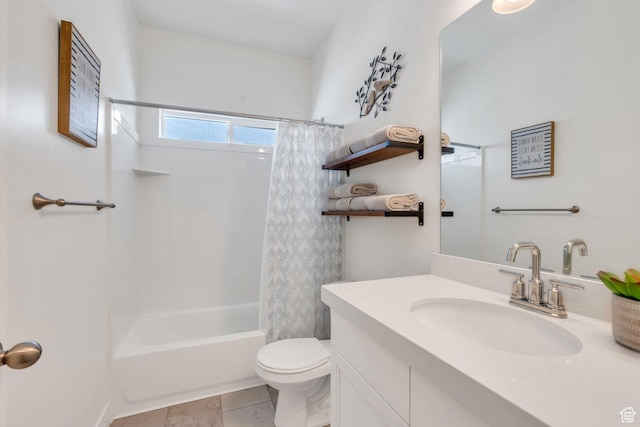 7194 N Clear Meadow Way, Eagle Mountain, UT 84005 - bathroom with vanity and shower / bath combination with curtain