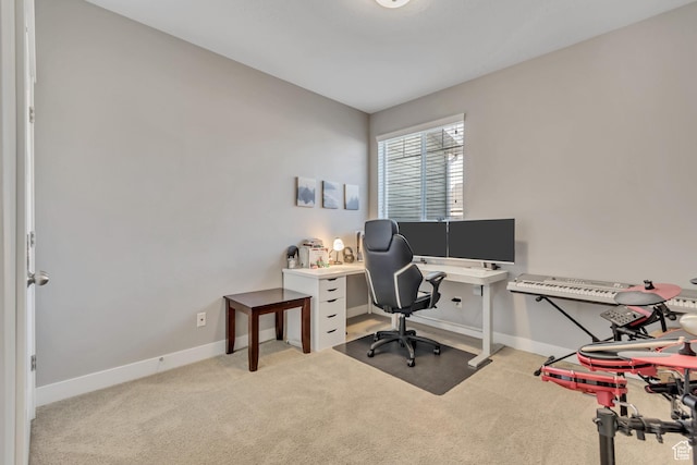 7162 S Beamon St W, West Jordan, UT 84084 - office with carpet flooring and baseboards