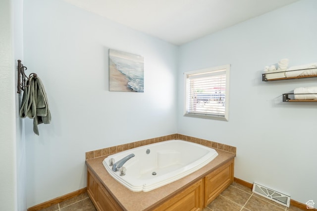 975 S 400 E, Moab, UT 84532 - full bath featuring a whirlpool tub and tile patterned floors