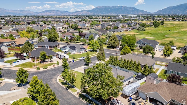 1569 Troon Cir, Syracuse, UT 84075 - aerial view of residential area with mountains