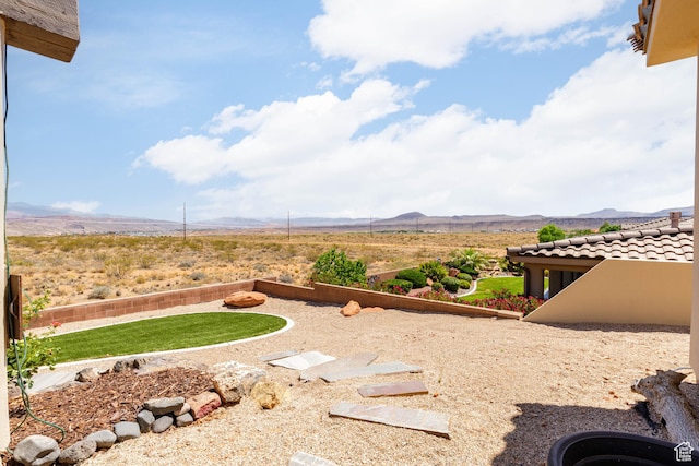 4352 W 2440 S, Hurricane, UT 84737 - view of yard with a mountain view