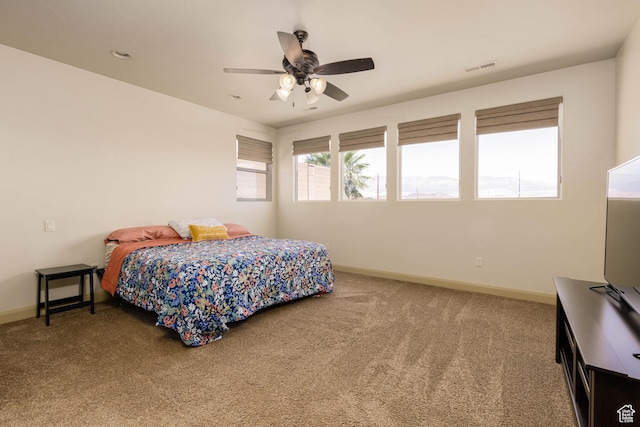 4352 W 2440 S, Hurricane, UT 84737 - bedroom featuring carpet flooring and ceiling fan
